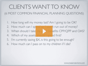 6 most common financial planning questions
