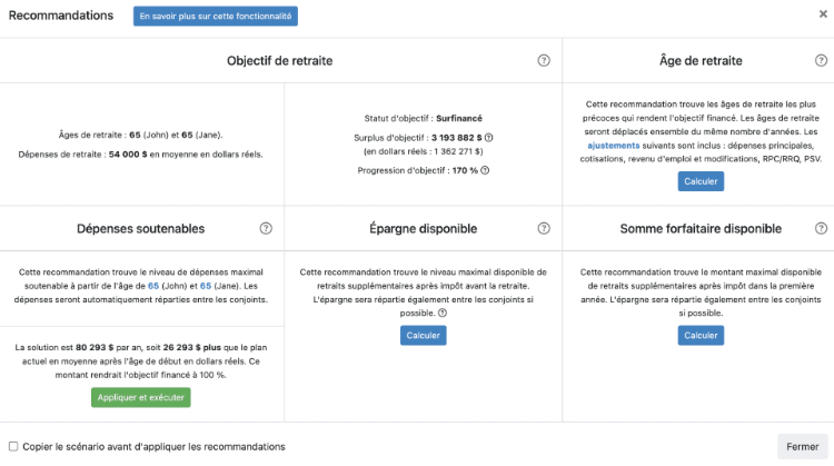 SOffrez-a-vos-clients-des-recommandations-personnalisees (1) This shows how automatic recommendations are calculated in Snap Projections financial planning software.