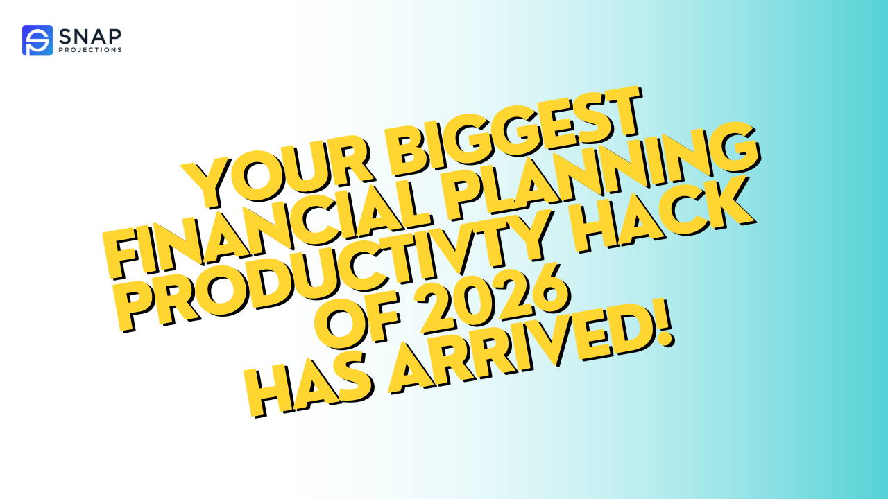 Financial planning made easy with no more data entry or errors
